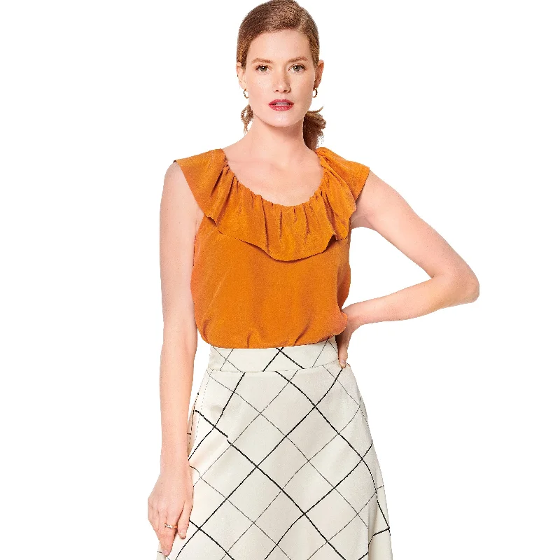 Burda Sewing Pattern 6132 Tank Top Business