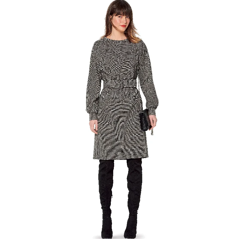Burda 6180 Shirtdress Pattern Vacation