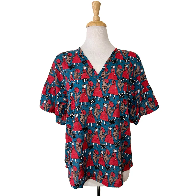 Isabella Top - Ladies in Red Confident Women's High - fashion