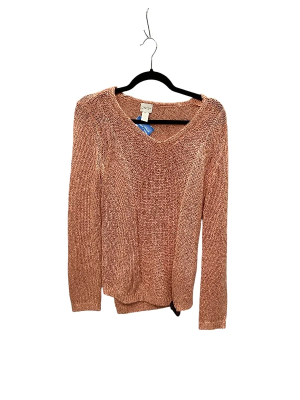 Top Long Sleeve By Chicos In Pink, Size: S Bohemian Women's Free