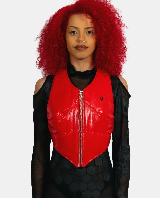 GIRLS ARMOUR WAISTCOAT Refined Women's Hand - crafted