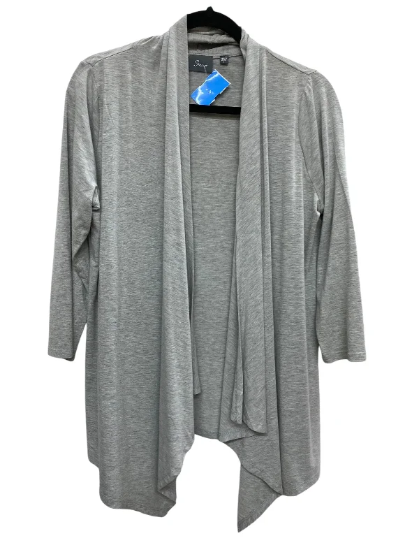 Cardigan By Clothes Mentor In Grey, Size: L Rugged Women's Outdoor 