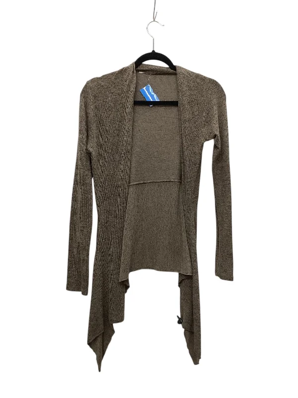 Cardigan By Cmc In Brown, Size: Osfm Preppy Women's College