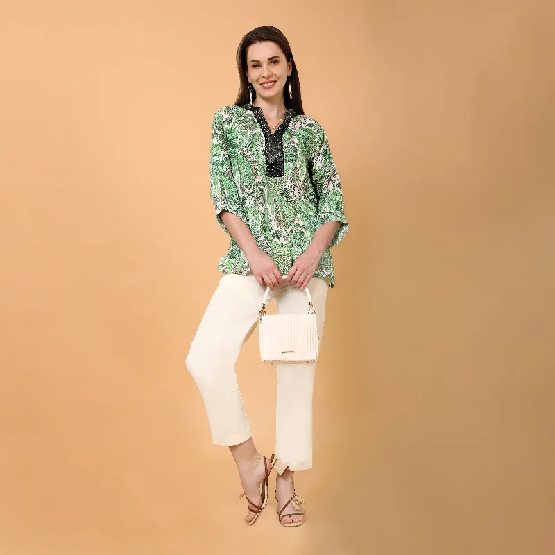 Nayeon floral printed top Confident Women's High - fashion
