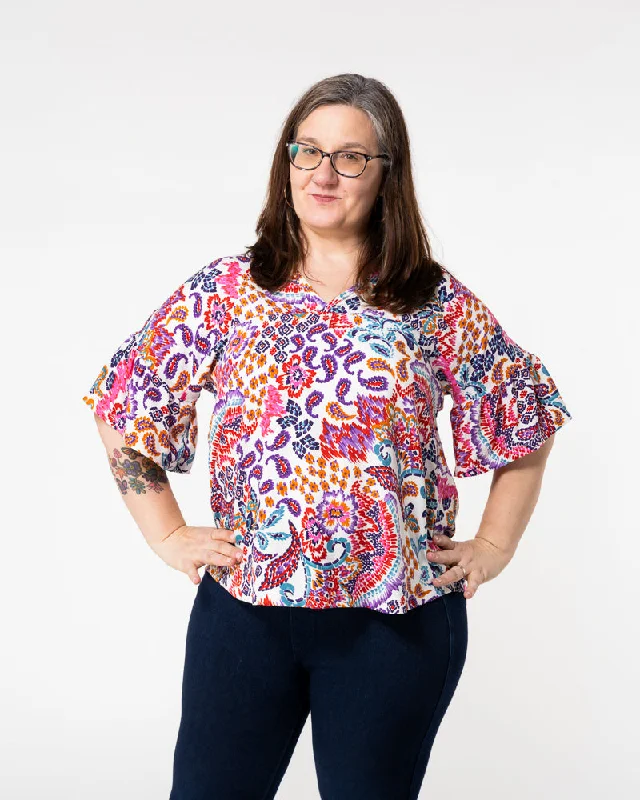 Isabella Top - Paisley Country