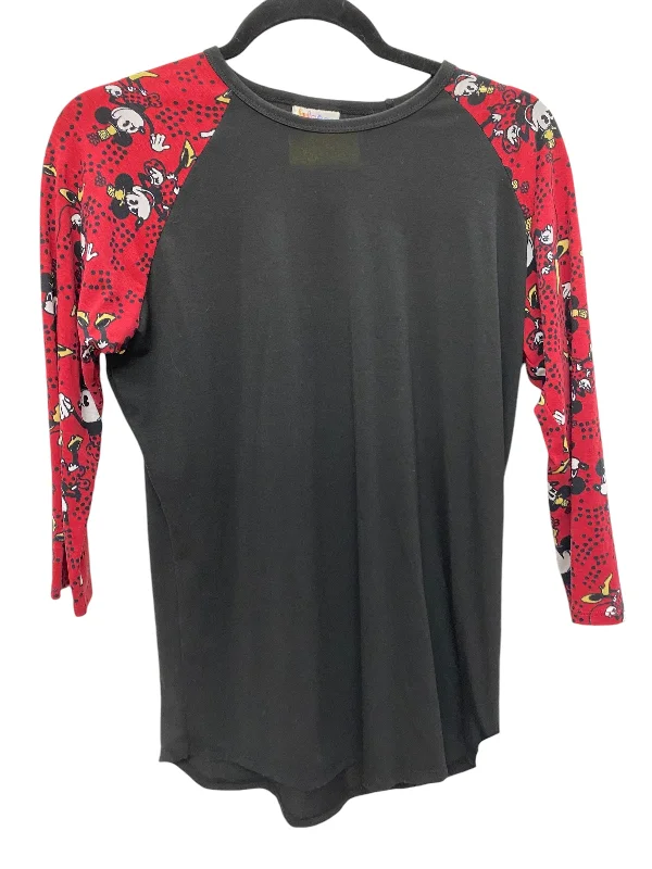 Top Long Sleeve By Lularoe In Multi-colored, Size: S Cool Women's Distressed