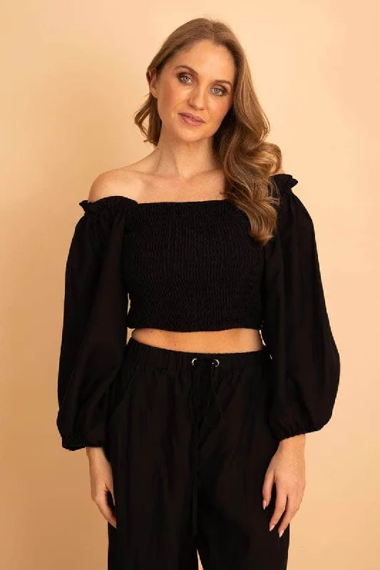Drake Top Black Dapper Women's 1920S