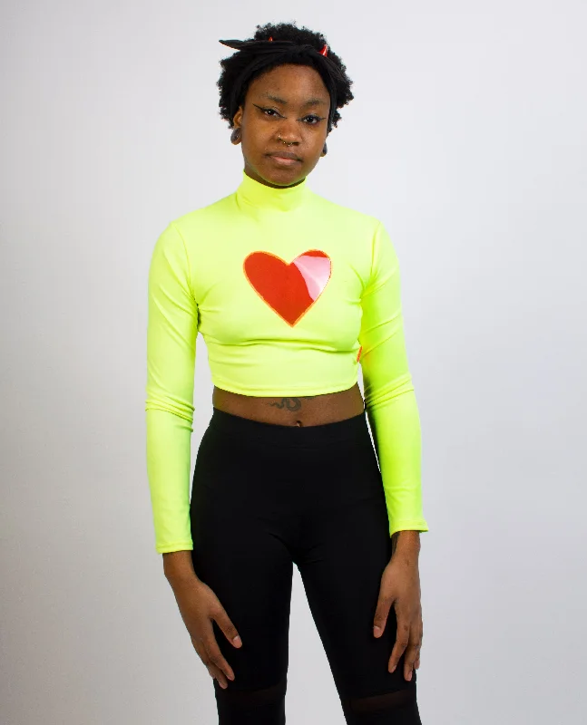 LUVA CROP L/S TOP Stylish Women's Tropical 