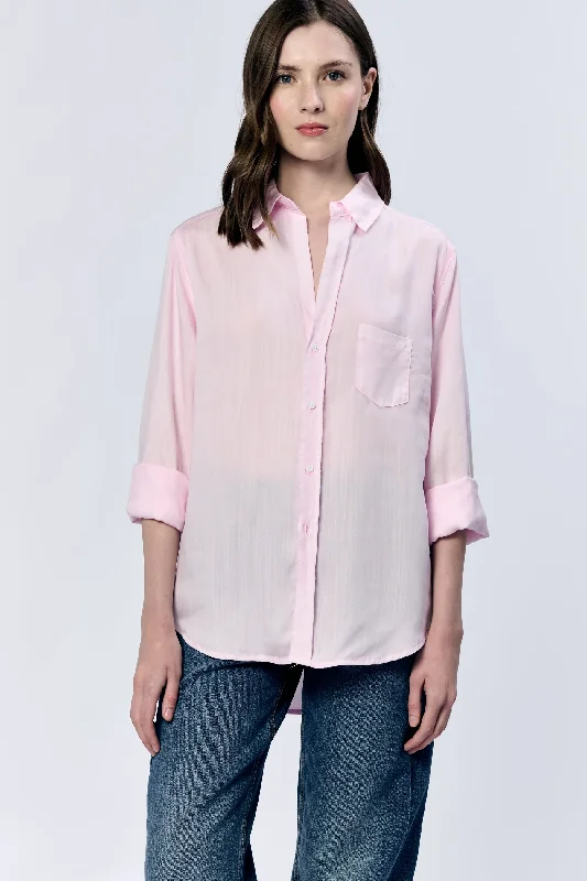 [Dear John] Galina Tencel Top- Pink A Boo Classic Women's Pin - striped