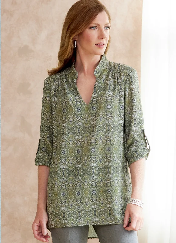 Butterick 6801 Misses' and Women's Tops Pattern Relaxed Women's Beachy