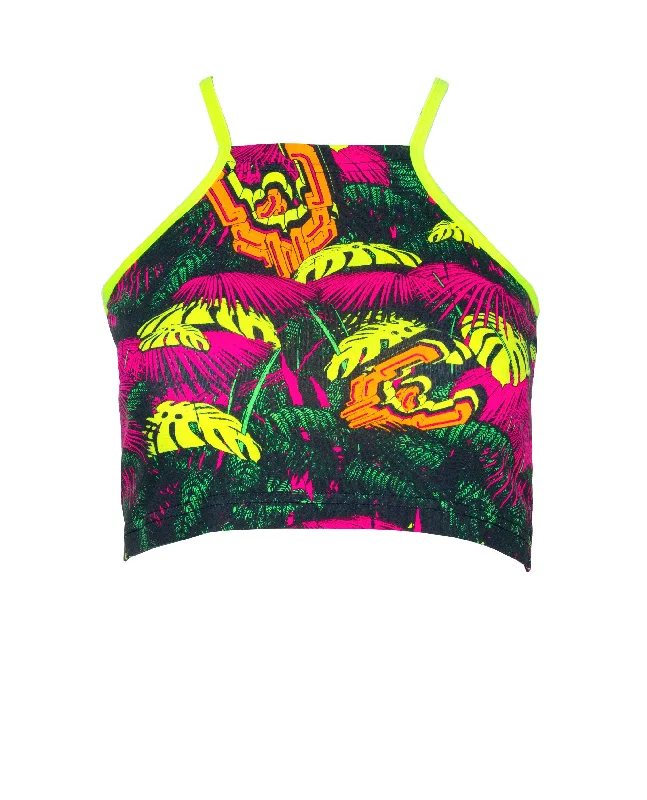 TANK CROP TOP NEON JUNGLE Cozy Women's Winter
