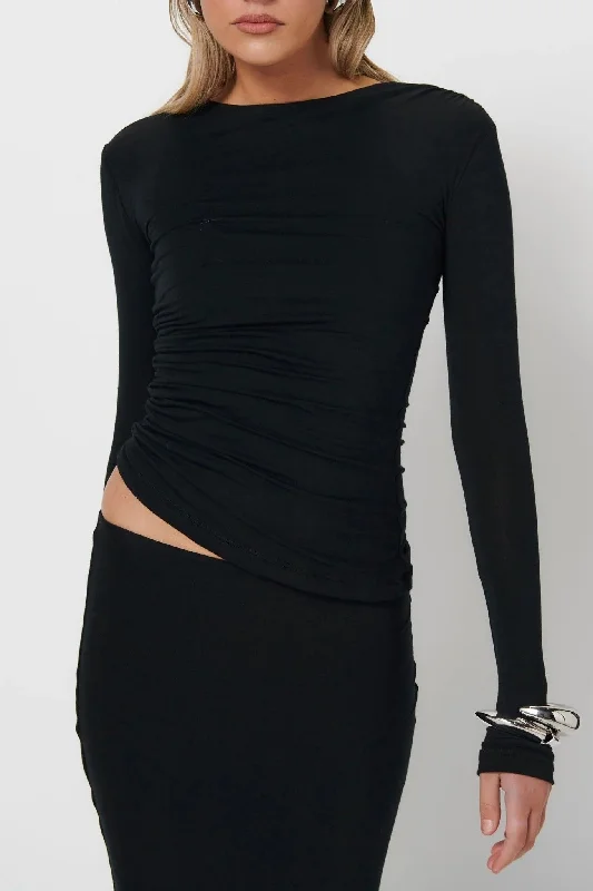 Stella Top - Black Compression