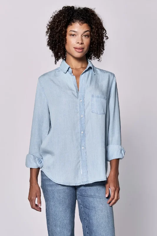 [Dear John] Galina Tencel Top- Carolina Blue Athletic Women's 