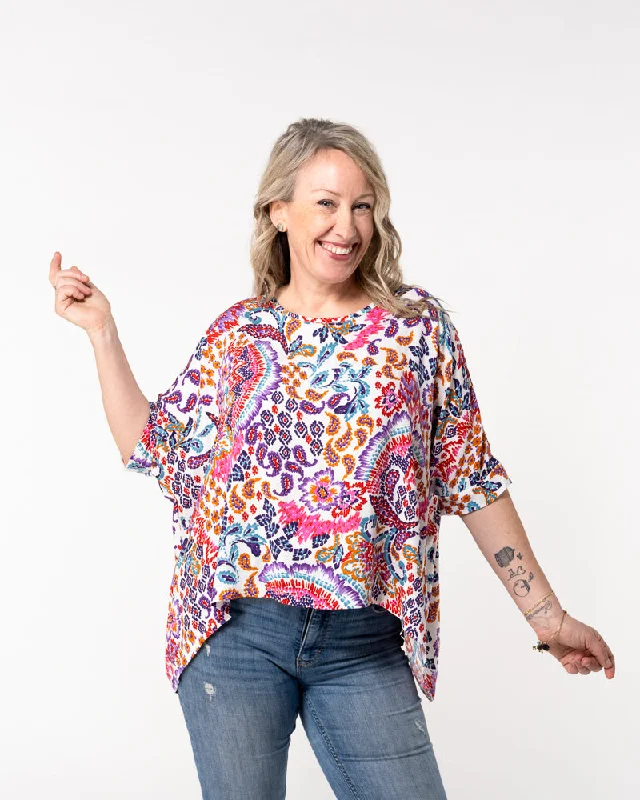 Chloe Top - Paisley Australian Beach